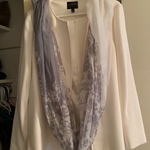 The Limited- White fall or spring coat